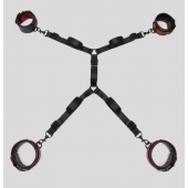 Изысканный набор фиксаций на кровати Reversible Under Mattress Restraint Set - Fifty Shades of Grey - купить с доставкой в Евпатории