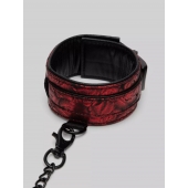 Красно-черные оковы Reversible Faux Leather Ankle Cuffs - Fifty Shades of Grey - купить с доставкой в Евпатории