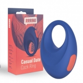 Синее эрекционное кольцо RRRING Casual Date Cock Ring - FeelzToys - в Евпатории купить с доставкой