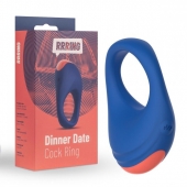 Синее эрекционное кольцо RRRING Dinner Date Cock Ring - FeelzToys - в Евпатории купить с доставкой