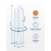 Презервативы MY.SIZE размер 57 - 10 шт. - My.Size - купить с доставкой в Евпатории