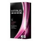 Ультратонкие презервативы VITALIS PREMIUM super thin - 12 шт. - Vitalis - купить с доставкой в Евпатории