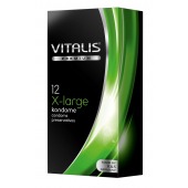 Презервативы увеличенного размера VITALIS PREMIUM x-large - 12 шт. - Vitalis - купить с доставкой в Евпатории