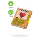 Экологически чистые презервативы Masculan Organic - 3 шт. - Masculan - купить с доставкой в Евпатории
