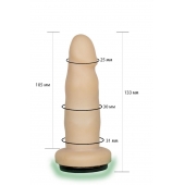 Телесная насадка Harness - 13,3 см. - LOVETOY (А-Полимер) - купить с доставкой в Евпатории