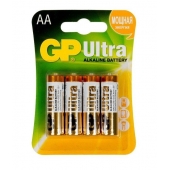 Батарейки алкалиновые GP Ultra Alkaline AA/LR6 - 4 шт. - Элементы питания - купить с доставкой в Евпатории