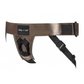 Бронзовый пояс для насадок Curious Harness - Strap-on-me - купить с доставкой в Евпатории