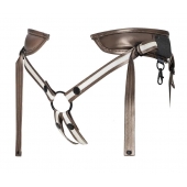 Бронзовый пояс для насадок Desirous Harness - Strap-on-me - купить с доставкой в Евпатории