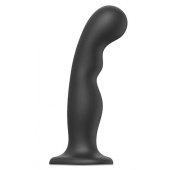 Черная насадка Strap-On-Me Dildo Plug P G size XXL - Strap-on-me - купить с доставкой в Евпатории
