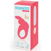 Розовое эрекционное виброкольцо Happy Rabbit Rechargeable Rabbit Cock Ring - Happy Rabbit - в Евпатории купить с доставкой