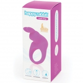 Фиолетовое эрекционное виброкольцо Happy Rabbit Rechargeable Rabbit Cock Ring - Happy Rabbit - в Евпатории купить с доставкой