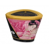 Массажная свеча Rose Petals с ароматом розы - 170 мл. - Shunga - купить с доставкой в Евпатории