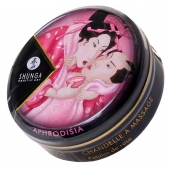 Массажная свеча Rose Petals с ароматом розы - 30 мл. - Shunga - купить с доставкой в Евпатории