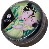 Массажная свеча Exotic Green Tea с ароматом зелёного чая - 30 мл. - Shunga - купить с доставкой в Евпатории