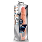 Телесная насадка на пенис 9 Inch Cock Sheath Extender - 22,2 см. - Blush Novelties - в Евпатории купить с доставкой