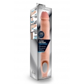 Телесная насадка на пенис 11.5 Inch Cock Sheath Penis Extender - 29,2 см. - Blush Novelties - в Евпатории купить с доставкой