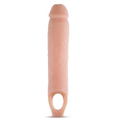 Телесная насадка на пенис 11.5 Inch Cock Sheath Penis Extender - 29,2 см. - Blush Novelties - в Евпатории купить с доставкой