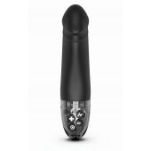 Черный вибратор с электростимуляцией Real Deal Neal - 16,5 см. - MyStim - купить с доставкой в Евпатории