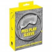 Прозрачная насадка на пенис Piss Play Sleeve для игр с мочеиспусканием - Orion - купить с доставкой в Евпатории