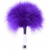 Фиолетовая пуховая щекоталка - ToyFa - купить с доставкой в Евпатории