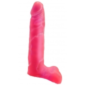 Розовая насадка-фаллос для трусиков Harness - 16,5 см. - LOVETOY (А-Полимер) - купить с доставкой в Евпатории