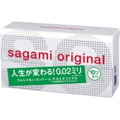 Ультратонкие презервативы Sagami Original 0.02 - 10 шт. - Sagami - купить с доставкой в Евпатории