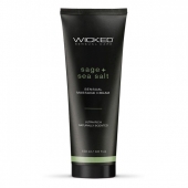 Массажный легкий крем WICKED Sage plus Sea Salt - 120 мл. - Wicked - купить с доставкой в Евпатории