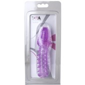 Фиолетовая насадка, удлиняющая половой член - 13,5 см. - Toyfa Basic - в Евпатории купить с доставкой