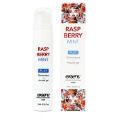 Возбуждающий гель Raspberry Mint с ароматом малины и мяты - 15 мл. - Exsens - купить с доставкой в Евпатории