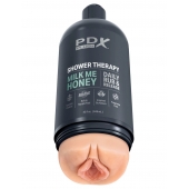 Телесный мастурбатор-вагина Shower Therapy Milk Me Honey - Pipedream - в Евпатории купить с доставкой