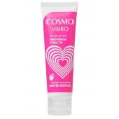 Возбуждающий гель на водно-силиконовой основе Cosmo Vibro с ароматом земляники - 50 гр. - Биоритм - купить с доставкой в Евпатории