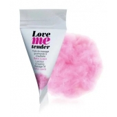 Съедобное согревающее массажное масло Love Me Tender Cotton Candy с ароматом сладкой ваты - 10 мл. - Love to Love - купить с доставкой в Евпатории
