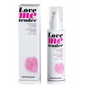 Съедобное согревающее массажное масло Love Me Tender Cotton Candy с ароматом сладкой ваты - 100 мл. - Love to Love - купить с доставкой в Евпатории