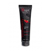 Интимный гель на водной основе Lube Tube Strawberry с клубничным вкусом - 100 мл. - ORGIE - купить с доставкой в Евпатории