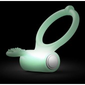 Светящееся в темноте эрекционное виброкольцо Power Clit - Dorcel - в Евпатории купить с доставкой