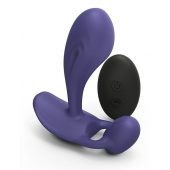 Темно-синий вибромассажер Witty P G Vibrator with Remote Control - Love to Love - в Евпатории купить с доставкой