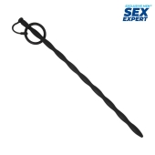 Черный стимулятор уретры Sex Expert - Sex Expert - купить с доставкой в Евпатории