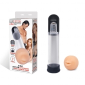 Автоматическая вакуумная помпа-мастурбатор Blowjob Auto Sucker Penis Enlarger Pump - Lux Fetish - в Евпатории купить с доставкой
