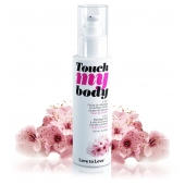 Силиконовый лубрикант 2-в-1 Touch My Body с ароматом вишнёвого цвета - 100 мл. - Love to Love - купить с доставкой в Евпатории
