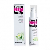 Силиконовый лубрикант 2-в-1 Touch My Body с ароматом моной - 100 мл. - Love to Love - купить с доставкой в Евпатории