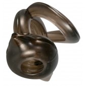 Черное эрекционное кольцо для пениса и мошонки - Orion - в Евпатории купить с доставкой