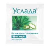 Гель-смазка «Услада с алоэ» - 3 гр. - Биоритм - купить с доставкой в Евпатории