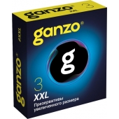 Презервативы увеличенного размера Ganzo XXL - 3 шт. - Ganzo - купить с доставкой в Евпатории