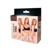 Набор из 3 мастурбаторов The Girl Next Door Tina - Dream Toys - в Евпатории купить с доставкой