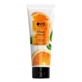 Лубрикант на водной основе OYO Aroma Gel Orange с ароматом апельсина - 75 мл. - OYO - купить с доставкой в Евпатории