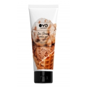 Лубрикант на водной основе OYO Aroma Gel Ice Cream с ароматом пломбира - 75 мл. - OYO - купить с доставкой в Евпатории