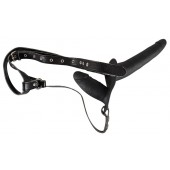 Женский страпон с вагинальной пробкой - 15 см. - Orion - купить с доставкой в Евпатории