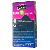 Набор презервативов Bolt Condoms - Luxe - купить с доставкой в Евпатории