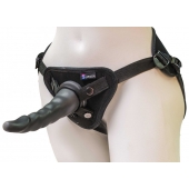 Комплект из трусиков Harness и двух насадок - 20,5 и 18 см. - LOVETOY (А-Полимер) - купить с доставкой в Евпатории