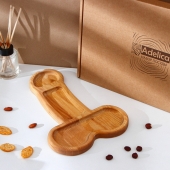 Деревянное блюдо для подачи в форме члена (32,5 х 20 х 1,7 см) - Сима-Ленд - купить с доставкой в Евпатории